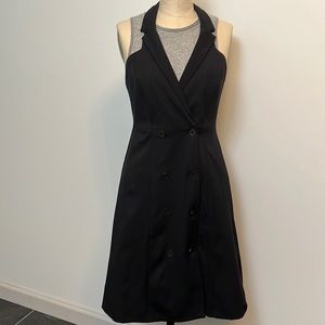 Maeve for Anthropologie. Double breasted outer layer w/ t-shirt under-layer.